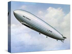 LZ 127 Graf Zeppelin-null-Stretched Canvas