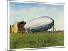 LZ 130 Graf Zeppelin II-null-Mounted Art Print