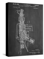 M-16 Rifle Patent-null-Stretched Canvas