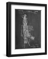 M-16 Rifle Patent-null-Framed Art Print