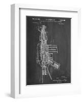 M-16 Rifle Patent-null-Framed Art Print