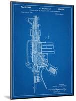 M-16 Rifle Patent-null-Mounted Art Print