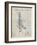 M-16 Rifle Patent-Cole Borders-Framed Art Print