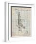 M-16 Rifle Patent-Cole Borders-Framed Art Print