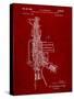 M-16 Rifle Patent-Cole Borders-Stretched Canvas