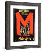 M, 1931-null-Framed Art Print