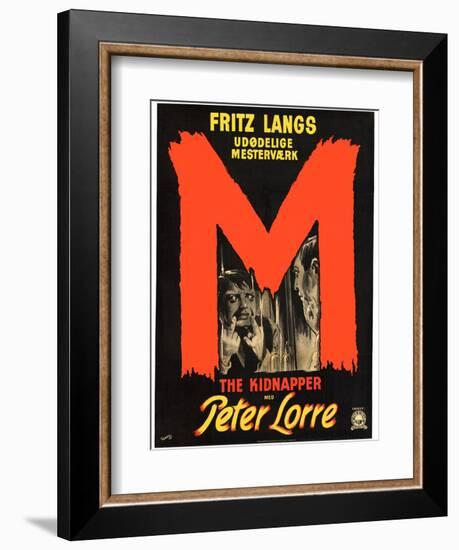 M, 1931-null-Framed Art Print