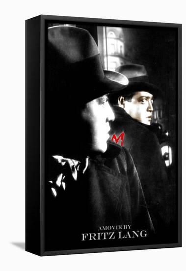 M, 1931-null-Framed Stretched Canvas