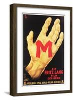 M, 1931-null-Framed Giclee Print