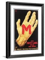 M, 1931-null-Framed Giclee Print