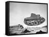 M-3 Medium Tank-null-Framed Stretched Canvas