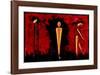 M-4 (Red)-Heinz Felbermair-Framed Art Print