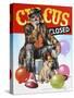 M-431-Hr-Circus Closed-D. Rusty Rust-Stretched Canvas