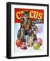 M-431-Hr-Circus Closed-D. Rusty Rust-Framed Giclee Print