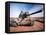 M-60 Battle Tank in Motion-Stocktrek Images-Framed Stretched Canvas