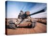 M-60 Battle Tank in Motion-Stocktrek Images-Stretched Canvas