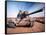 M-60 Battle Tank in Motion-Stocktrek Images-Framed Stretched Canvas