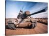 M-60 Battle Tank in Motion-Stocktrek Images-Stretched Canvas