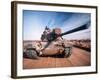 M-60 Battle Tank in Motion-Stocktrek Images-Framed Photographic Print