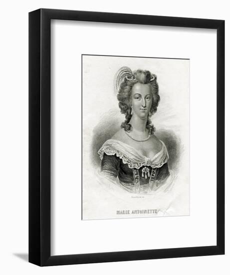 M Antoinette, Bosselmann-null-Framed Art Print