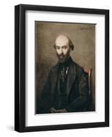 M. Bison, 1852-Jean-Baptiste-Camille Corot-Framed Premium Giclee Print