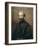 M. Bison, 1852-Jean-Baptiste-Camille Corot-Framed Giclee Print