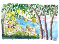 Frederiksted US Virgin Islands Colonial Promenade At Sunset St Croix-M. Bleichner-Art Print