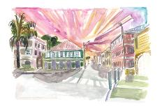 Christiansted St Croix Colonial Street Scene US Virgin Islands II-M. Bleichner-Art Print