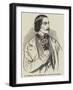 M Bottesini, the Contrabassist-Charles Baugniet-Framed Giclee Print