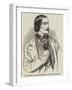 M Bottesini, the Contrabassist-Charles Baugniet-Framed Giclee Print