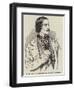 M Bottesini, the Contrabassist-Charles Baugniet-Framed Giclee Print
