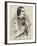 M Bottesini, the Contrabassist-Charles Baugniet-Framed Giclee Print