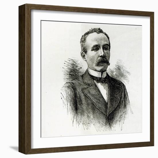 M. Clemenceau, from 'Leisure Hour', 1891-null-Framed Giclee Print