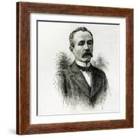 M. Clemenceau, from 'Leisure Hour', 1891-null-Framed Giclee Print