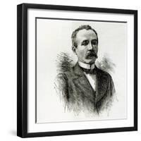 M. Clemenceau, from 'Leisure Hour', 1891-null-Framed Giclee Print