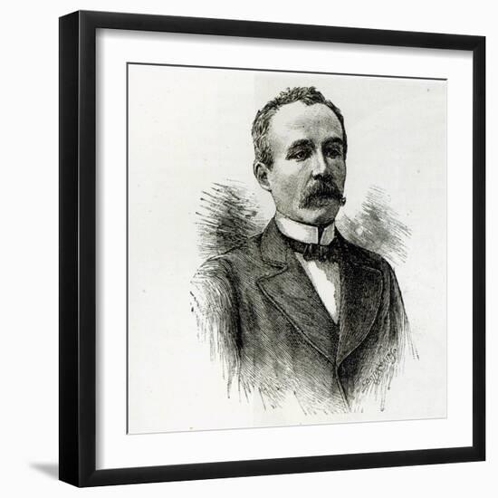 M. Clemenceau, from 'Leisure Hour', 1891-null-Framed Giclee Print