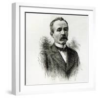 M. Clemenceau, from 'Leisure Hour', 1891-null-Framed Giclee Print