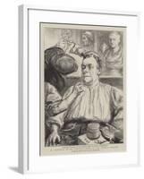 M Coquelin in His Dressing-Room at the Lyceum Theatre-Charles Paul Renouard-Framed Giclee Print