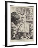 M Coquelin in His Dressing-Room at the Lyceum Theatre-Charles Paul Renouard-Framed Giclee Print