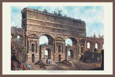 Temple of Vesta-M. Dubourg-Framed Art Print