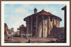 Temple of Vesta-M. Dubourg-Framed Art Print