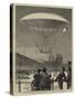 M Dupuy De Lome's New Navigating Balloon, the Ascent at Fort Vincennes-null-Stretched Canvas