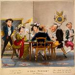 A Real Rubber! at Whist, Print Made by George Hunt, 1827-M. Egerton-Framed Giclee Print