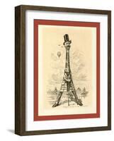 M. Eiffel, Our Artist's Latest Tour De Force, June 29, 1889-Edward Linley Sambourne-Framed Giclee Print