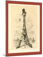 M. Eiffel, Our Artist's Latest Tour De Force, June 29, 1889-Edward Linley Sambourne-Mounted Giclee Print