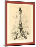 M. Eiffel, Our Artist's Latest Tour De Force, June 29, 1889-Edward Linley Sambourne-Mounted Giclee Print