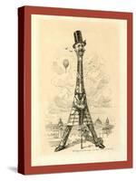 M. Eiffel, Our Artist's Latest Tour De Force, June 29, 1889-Edward Linley Sambourne-Stretched Canvas