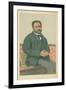 M Emile Zola, French Realism, 24 January 1880, Vanity Fair Cartoon-Theobald Chartran-Framed Giclee Print