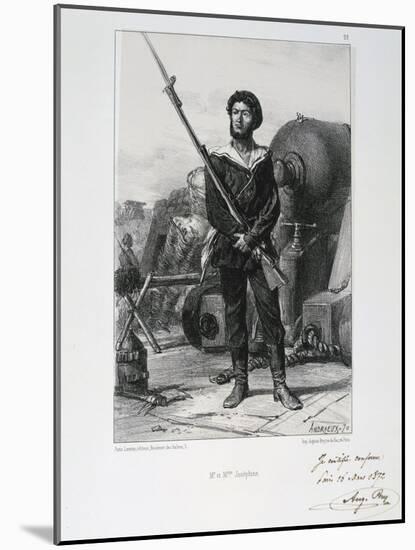 M Et Mme Josephine, Siege of Paris, Franco-Prussian War, 1870-Auguste Bry-Mounted Giclee Print