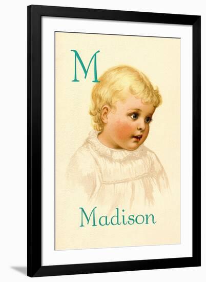 M for Madison-Ida Waugh-Framed Art Print